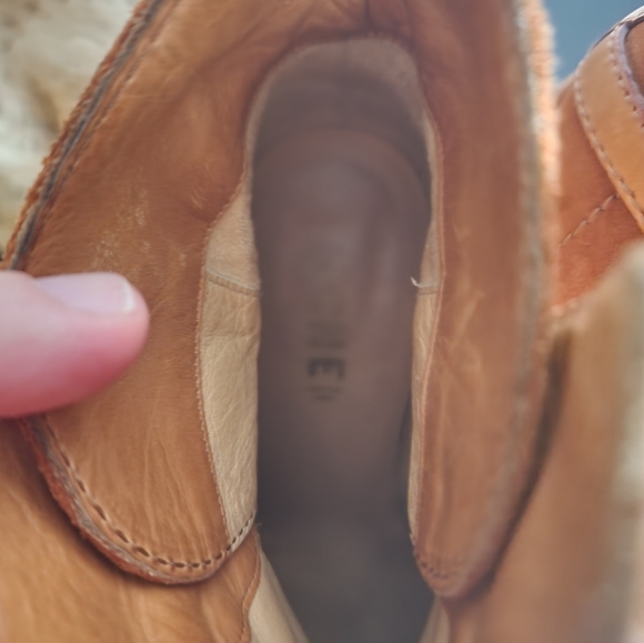 ACNE Studios Cypress Con Ankle Boots In Brown Leather Size 38 - Picture 7 of 16